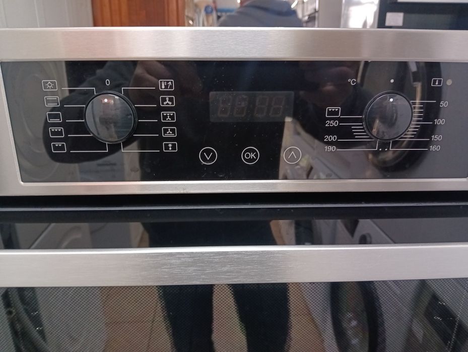 Иноксова фурна за вграждане Миеле Miele Made in Germany 2 год.Гаранция