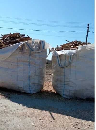 Lemn de foc la sac esență tare fag deseuri brad etc