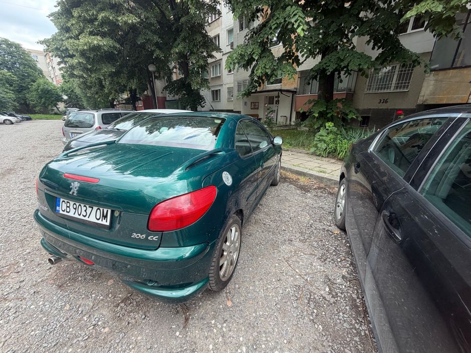 Peugeot 206 CC Roland Garros 2.0 136 к.с/Реални
