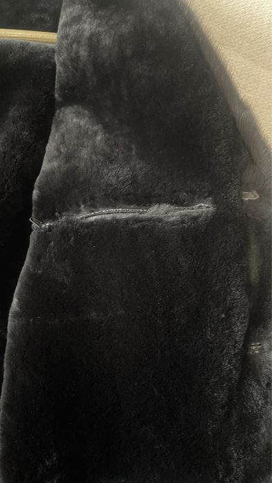 Мужская натуральная дубленка