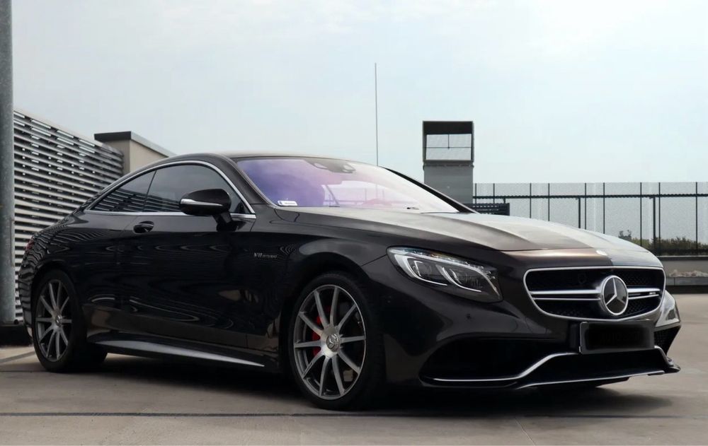 Mercedes S63 AMG 4matic coupe на части