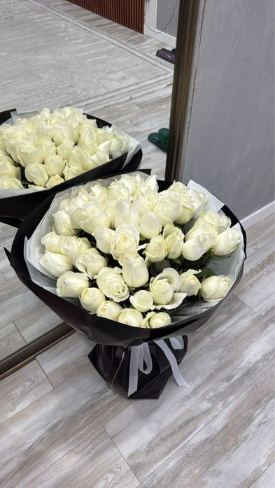 Цветы , свежие розы