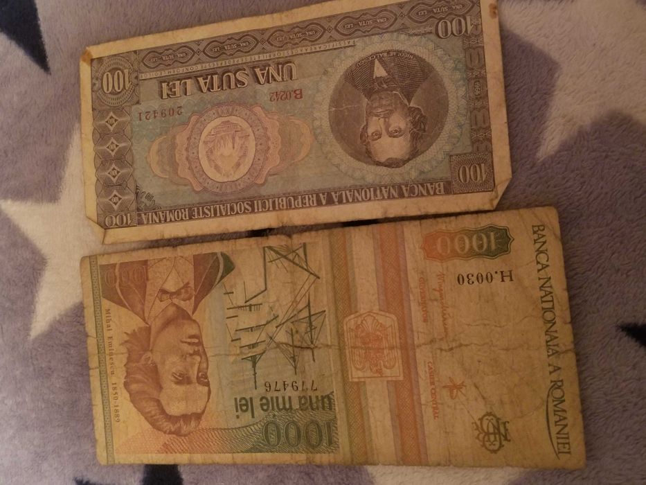 Bagnote si monede Vechi