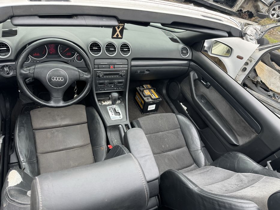 Audi a4 cabrio/Ауди А4 Кабрио автомат 2002г 3.0 v6 220к.с на части