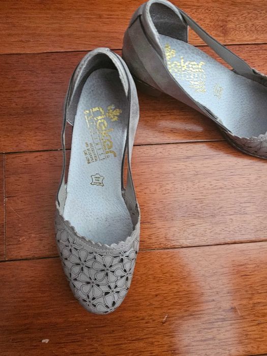 Pantofi de damă Rieker cu toc confortabil