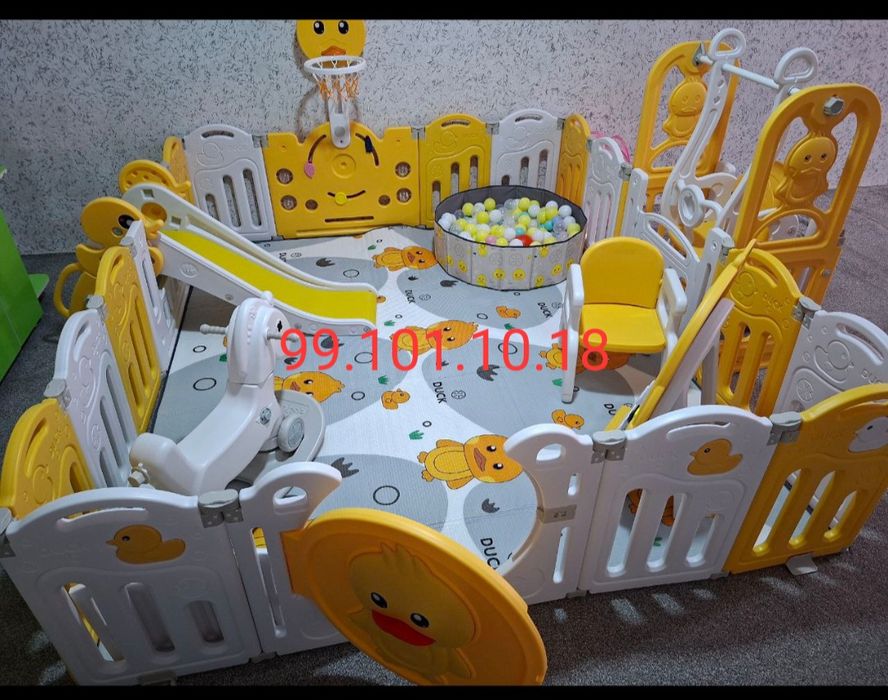 Даставка установка бесплатно Манеж новая для детей