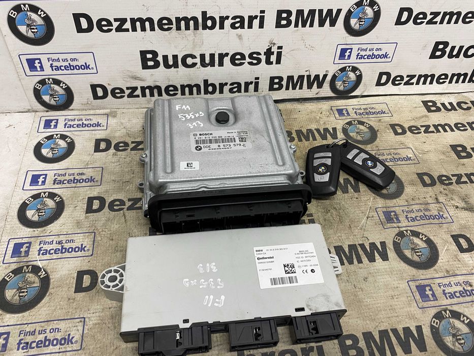 Kit pornire ECU DDE BMW F10,F11,F06,F12,F01,X3 535d,640d,740d 313cp