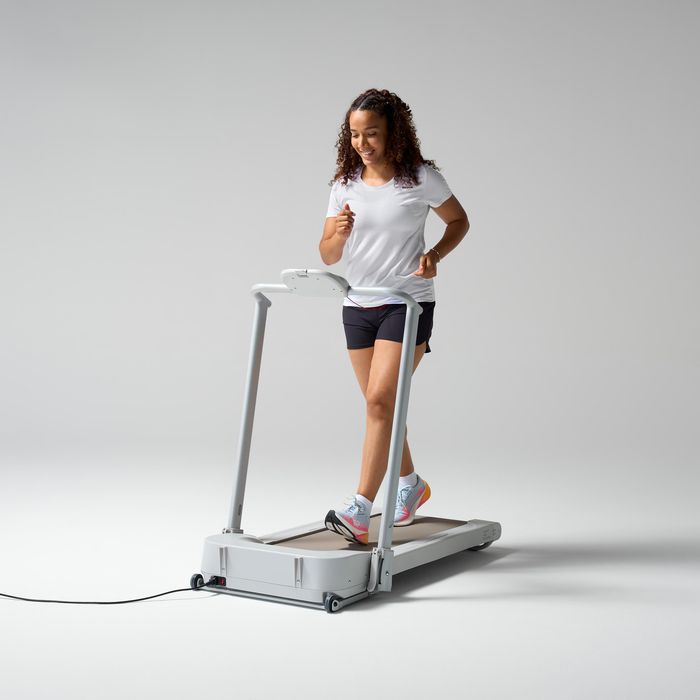 Bandă de mers pliabilă 8km/h, W500b - No - produs resigilat Decathlon