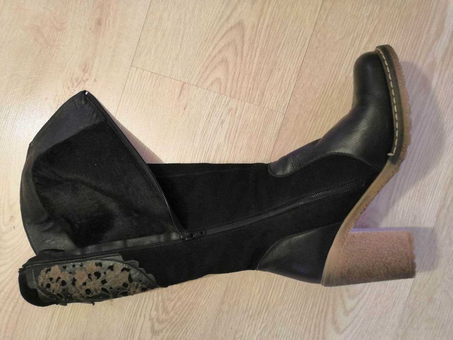 Дамски ботуши естествена кожа