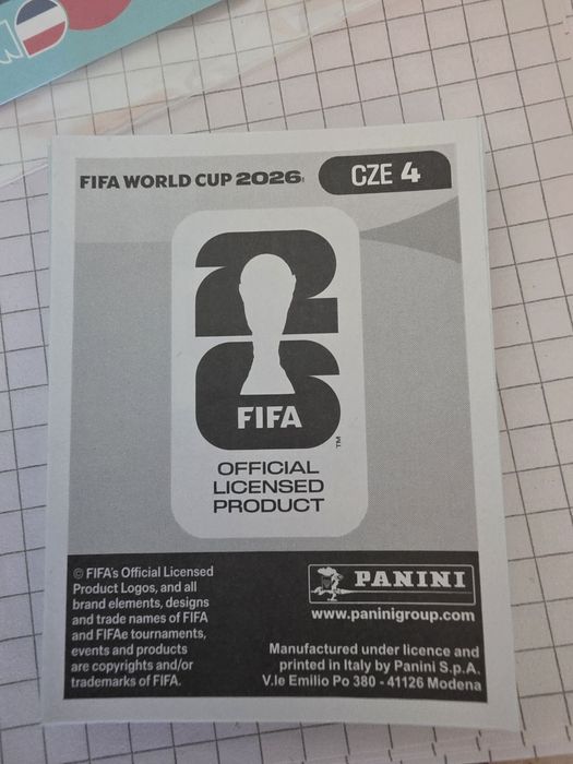 Стикери Panini 2026