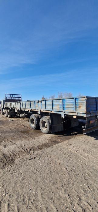 Камаз тягач с прицепом