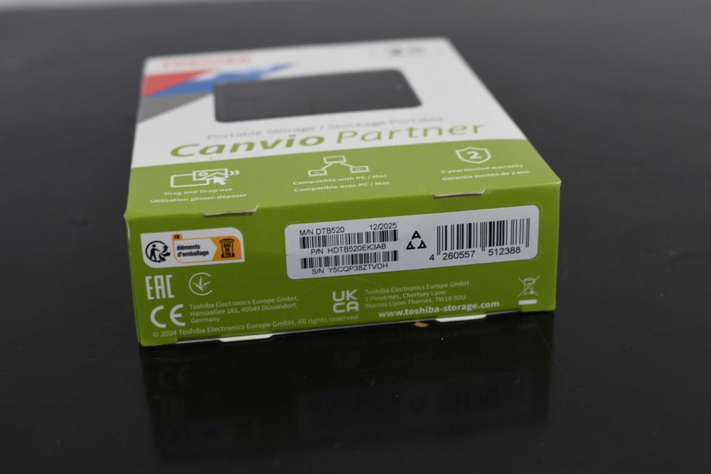 Vand Hard Disk Extern Portabil Toshiba Canvio Partner 2Tb Sigilat