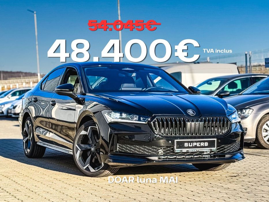 Skoda Superb SUPERB Sportline 2.0 TDI 193CP DSG 4x4 - pentru pretentiosi, full