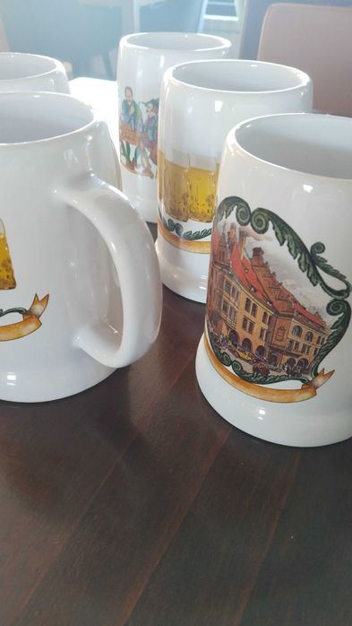 Чаши керамични за бира тип халба