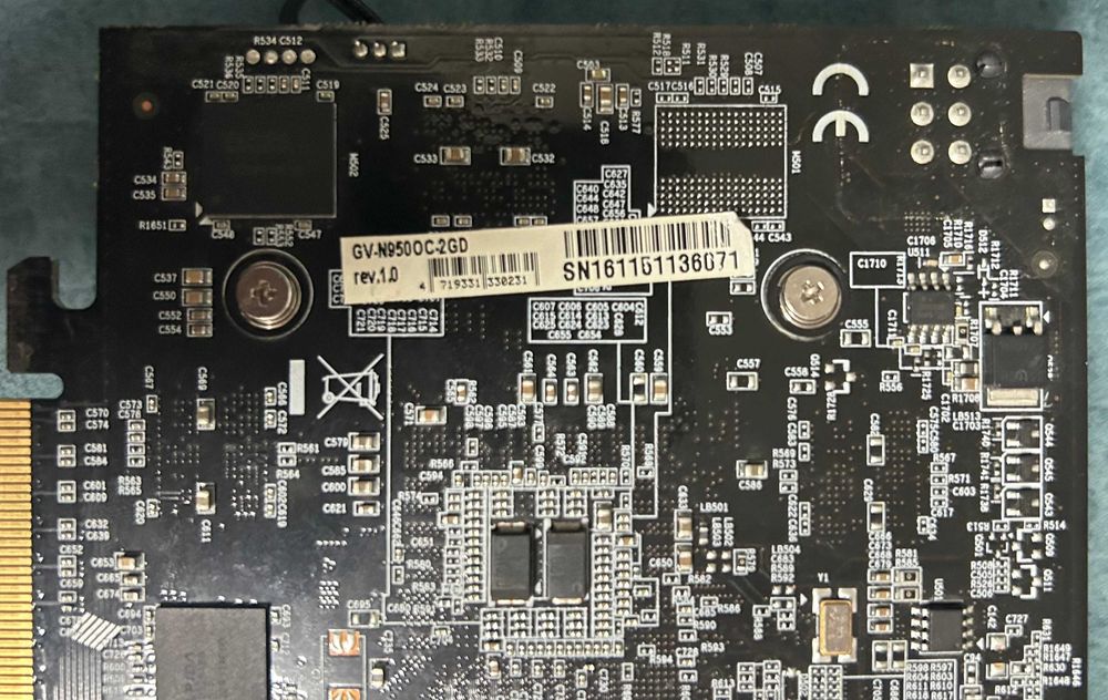 Видеокарта GTX 950 2GB Gigabyte