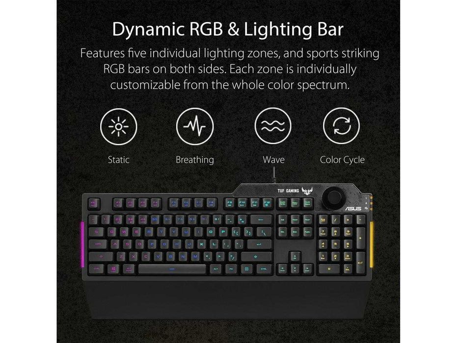 Клавиатура Asus TUF Gaming K1 RGB