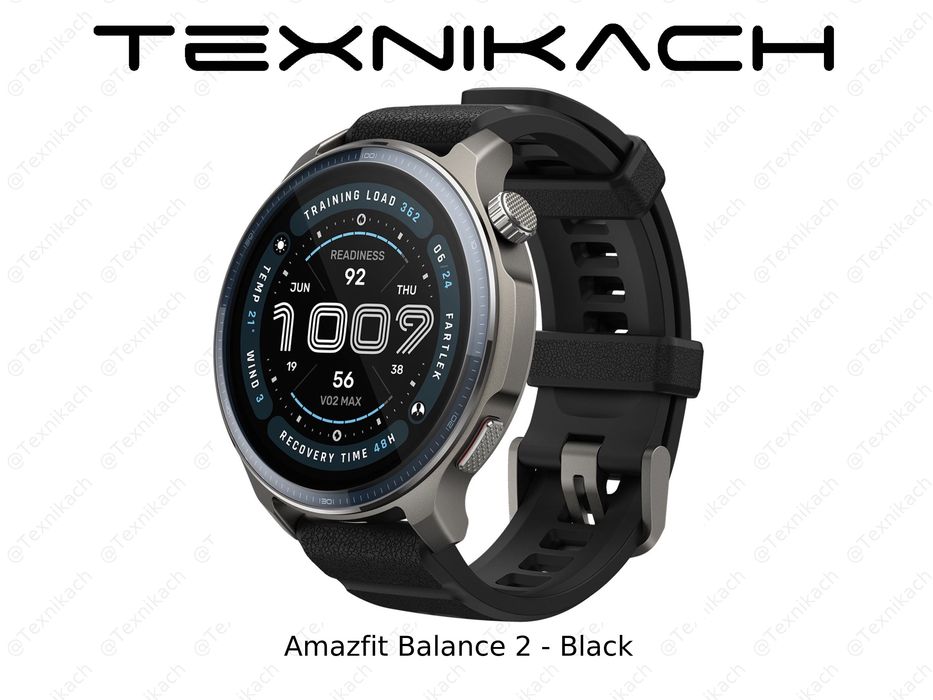Новый • Amazfit Balance 2 • Black • Lava • Оригинал 100% • Доставка