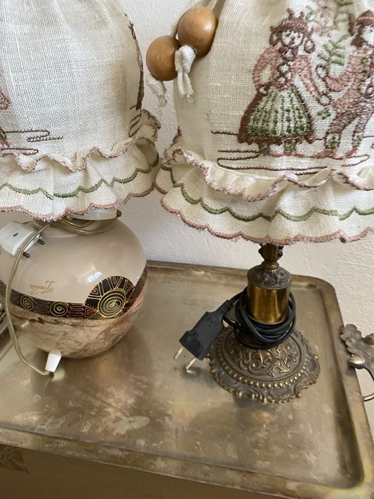 Veioze cu avajur textil