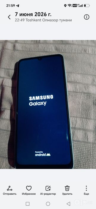 A5 Samsung sotiladi