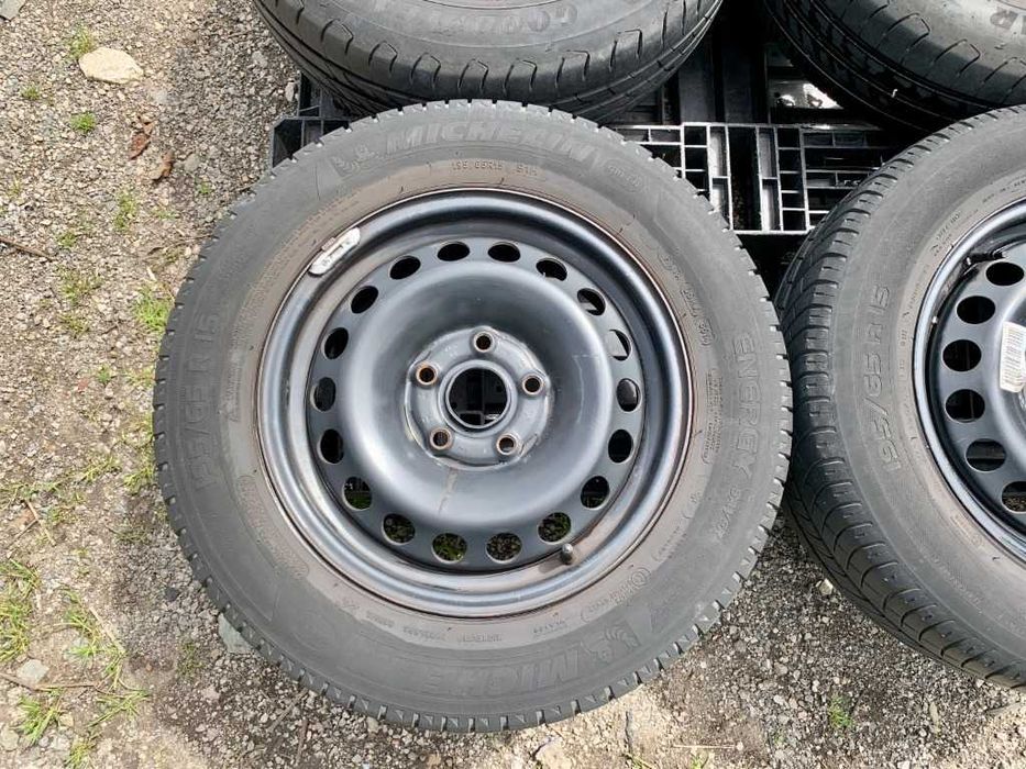 4бр.ДЖАНТИ+ГУМИ 15 5x112-Vw Caddy,Golf 6,Touran,Skoda,Seat,Audi