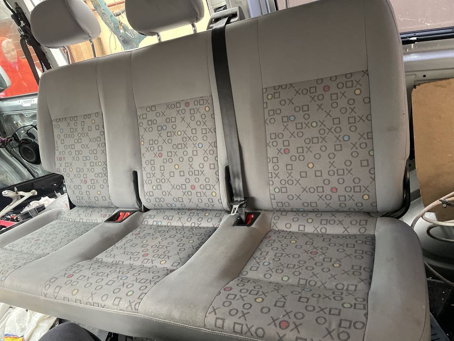 Banchete interior VWTransporter T5 Caravelle 3Lcuri 2Locuri 1 loc