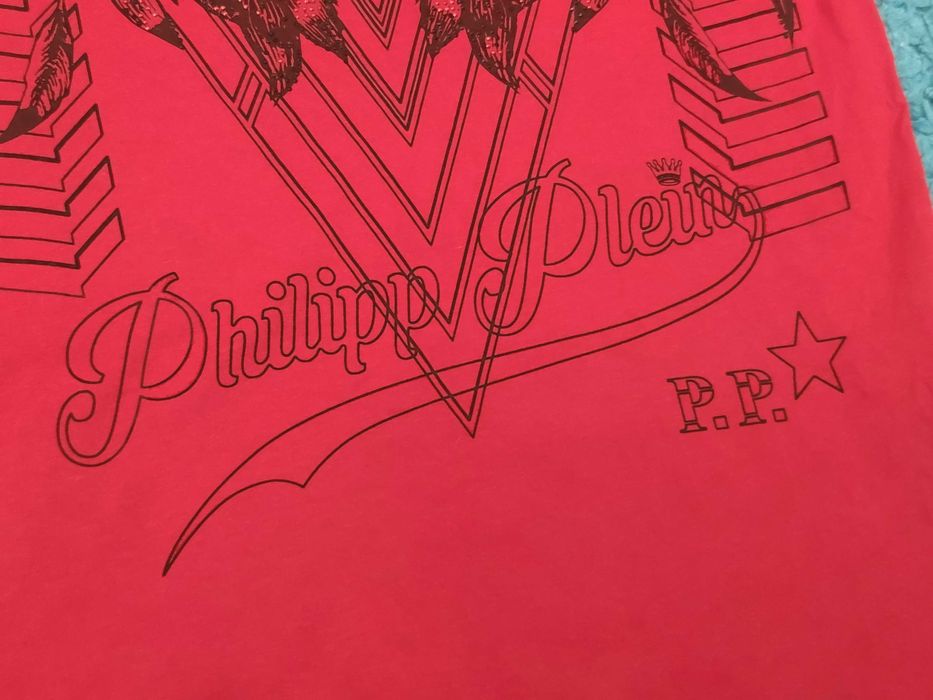 Tricou Philipp Plein American Indian Skull