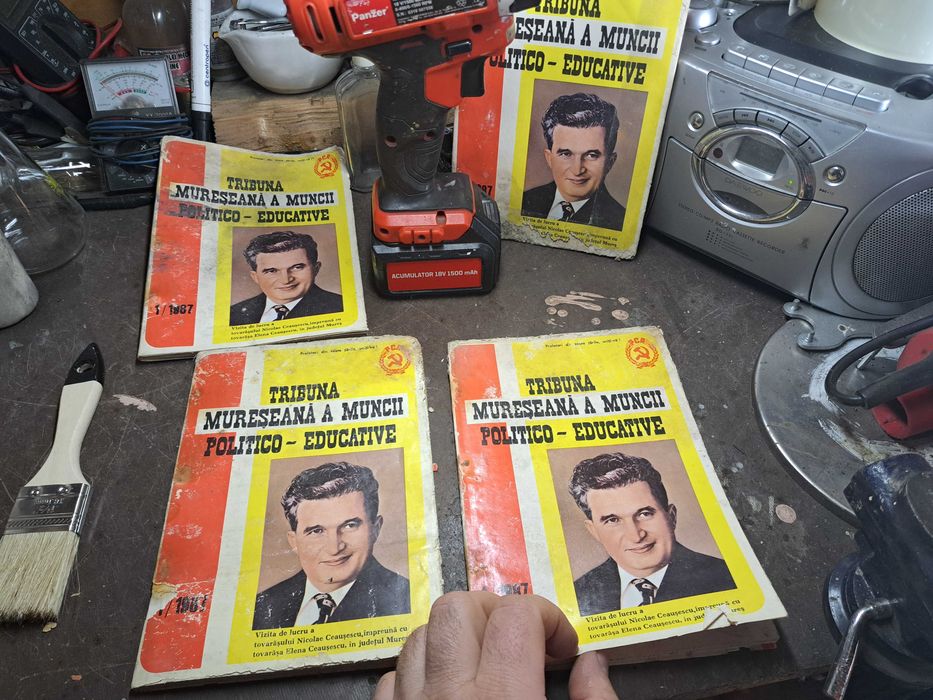 Nicolae Ceausescu Munca de Partid din 1989 - Colecție rară!