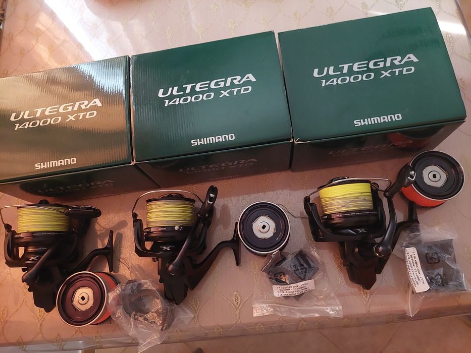 Set 3 mulinete shimano ultegra 14000 xtd
