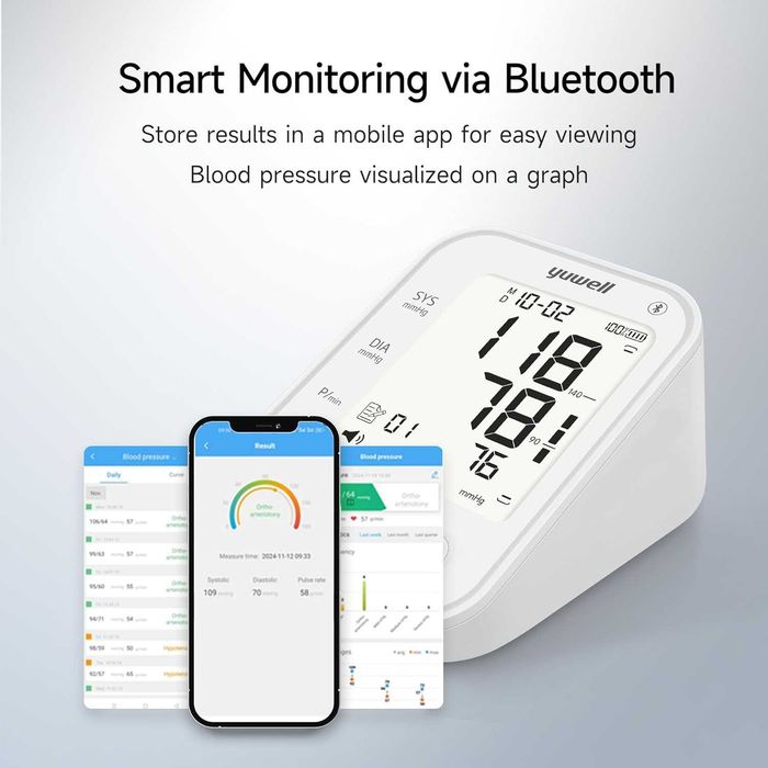 Апарат за кръвно налягане yuwell
