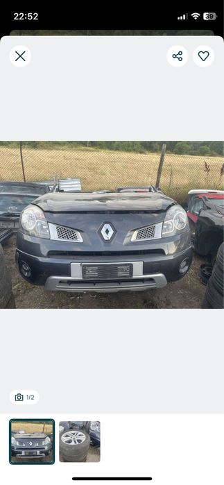 Ranault koleos 2.0 dci рено колеос 2.0 дци на части