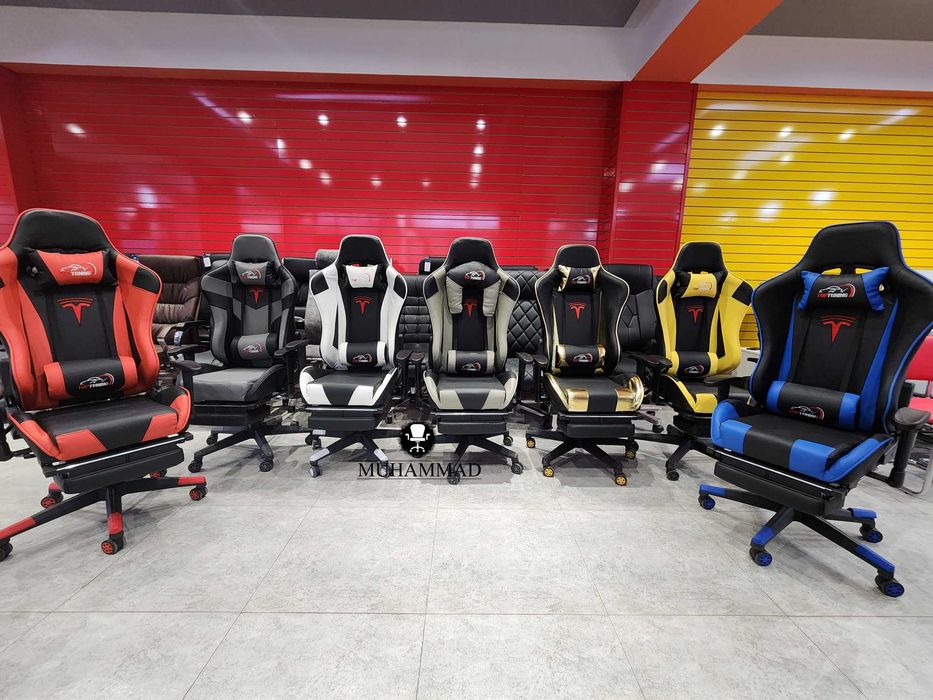 Кресло игровое Tesla оригинал доставка бесплатная + гарантия