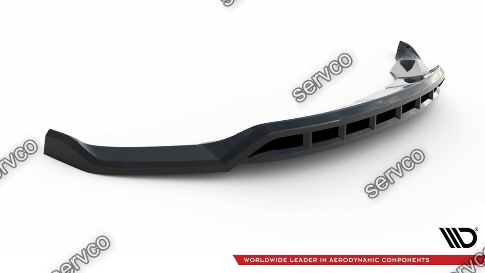 Prelungire splitter bara fata Porsche Macan Mk1 2014-2018 v9