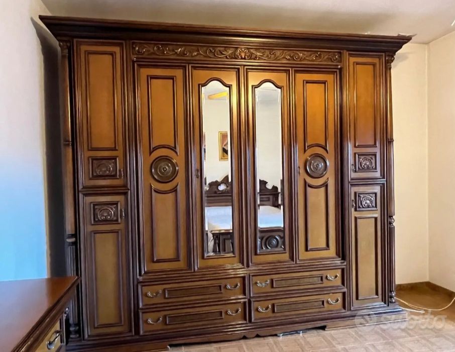 Dormitor complet din lemn masiv