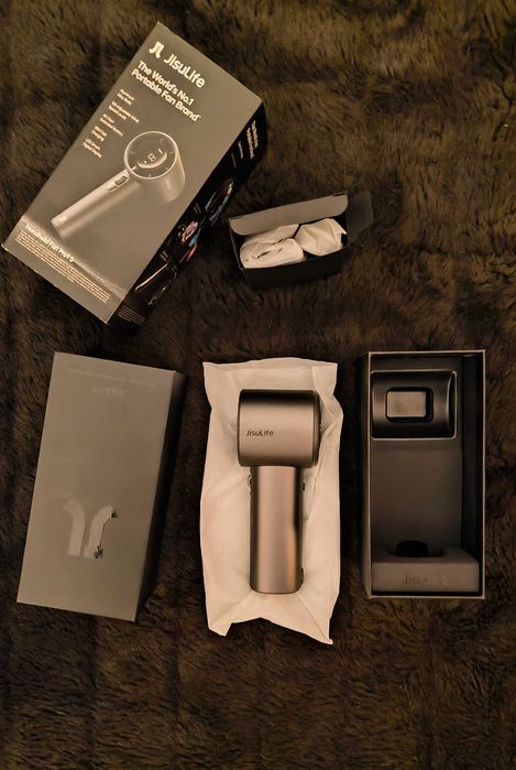JISULIFE Handheld Fan Pro1S (New Version) - 2025 - чисто нов / 5000mAh / до 40h работа