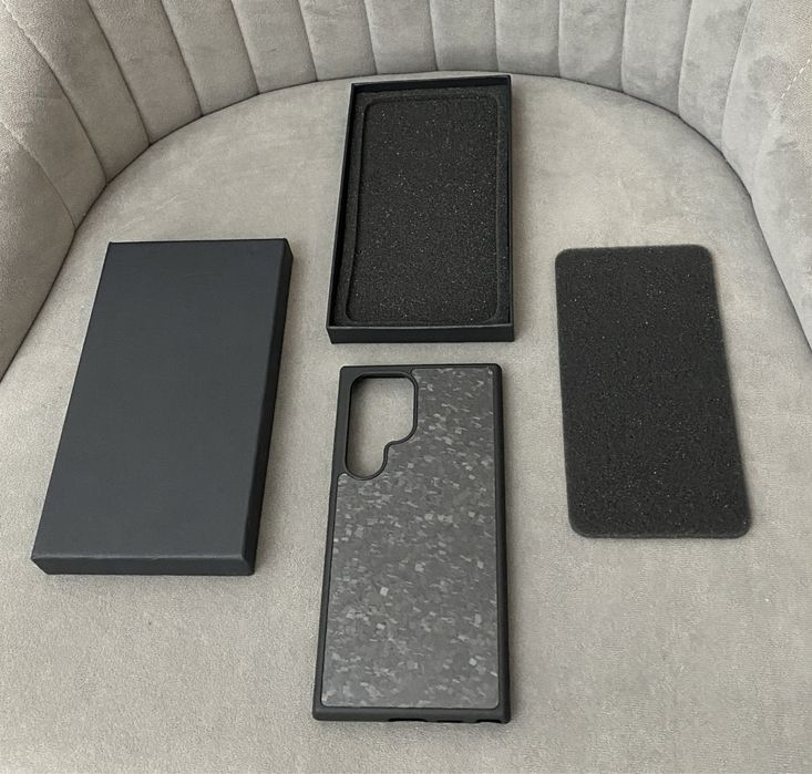 Кованый карбон чехол Samsung S24 Ultra