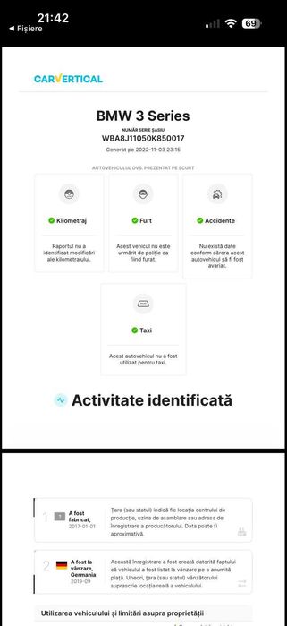 Bmw F31 320d xdrive 190CP