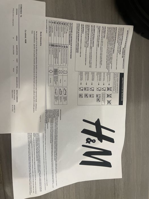 Ghete Piele H&M Premium