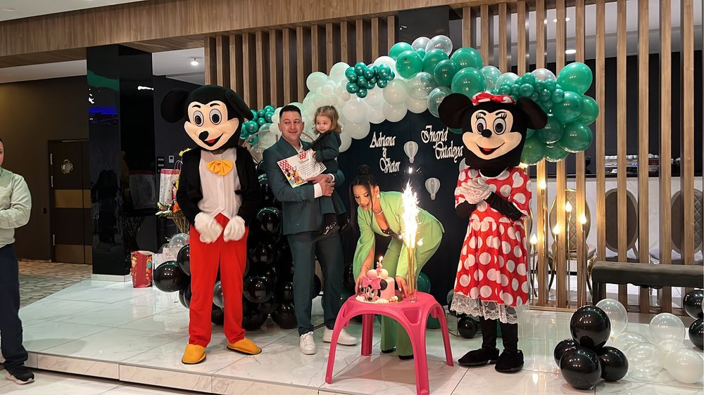 Mascote Mickey și Minnie Mouse Târgu-Jiu
