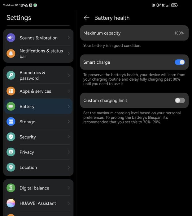 Vand/Schimb Huawei Mate XS2 , 512 GB dual sim alb.