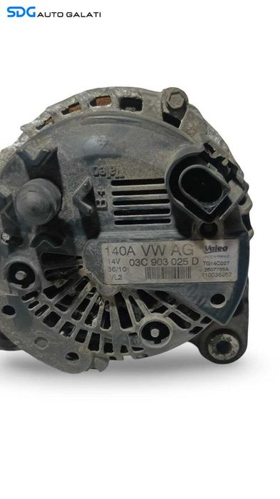 Alternator 14V 140A Volkswagen Beetle 1.4 TSI 2012 - 2019 Cod 03C903025D [MX1309]