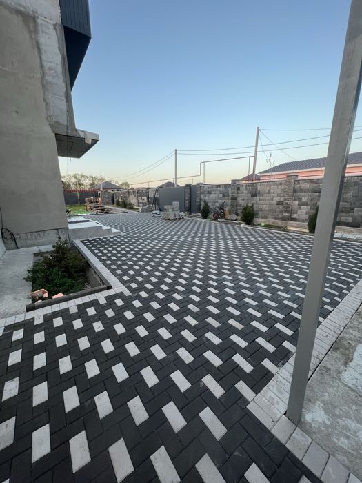 Брусчатка укладка брусчатки