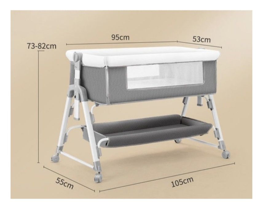 Детская кроватка, приставная