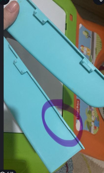 Fisher Price шезлонг и дъска за рисуване