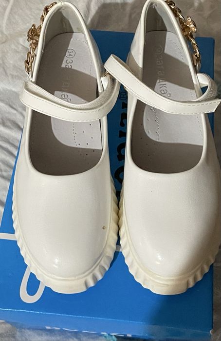 Белый Туфли - Новый.