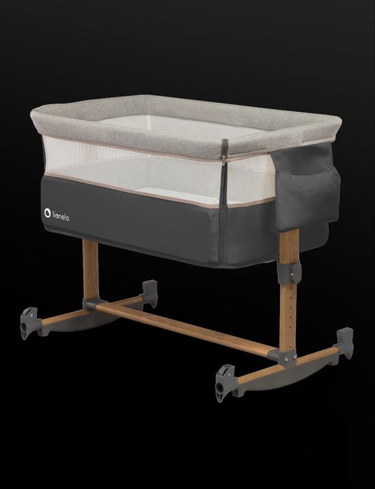 Pătuț Co-Sleeper Lionelo Leonie 3 în 1 – Stare foarte bună