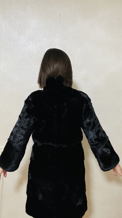 Норковая шуба BLACK LAMA