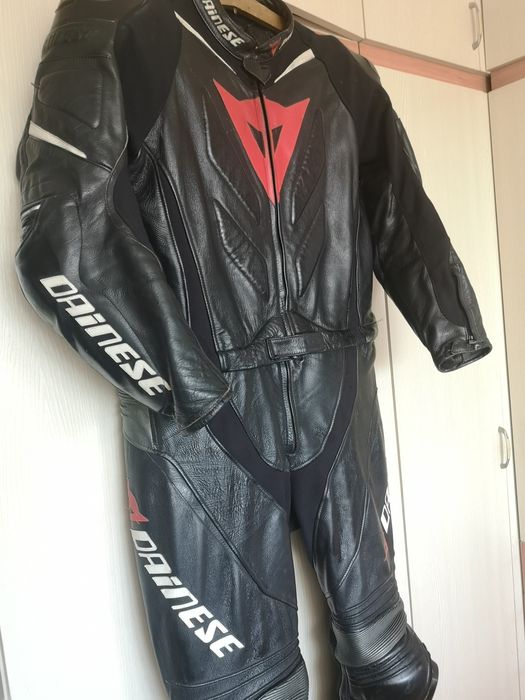 Costum moto piele premium Dainese Laguna