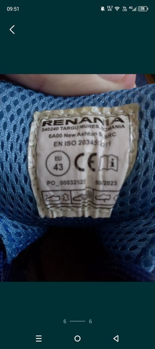 Pantofi de muncă cu bombeu