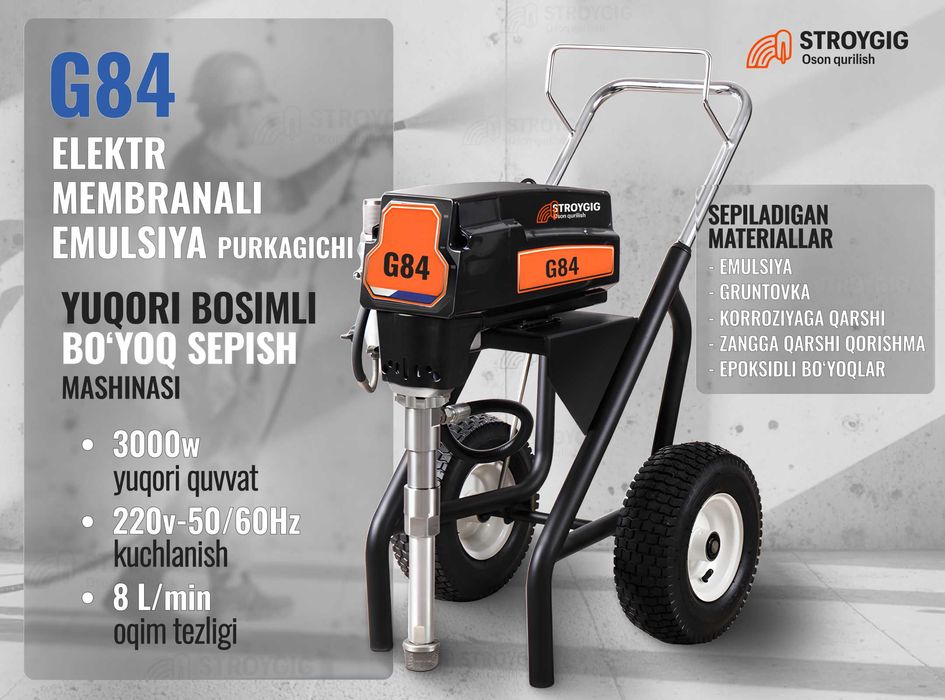 G84 – Emulsiya mashinasi