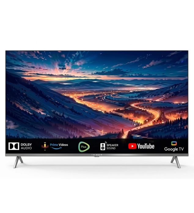 Телевизор Immer 65/75 4K UHD ANDROID TV бесплатна доставка